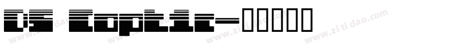 DS Coptic字体转换